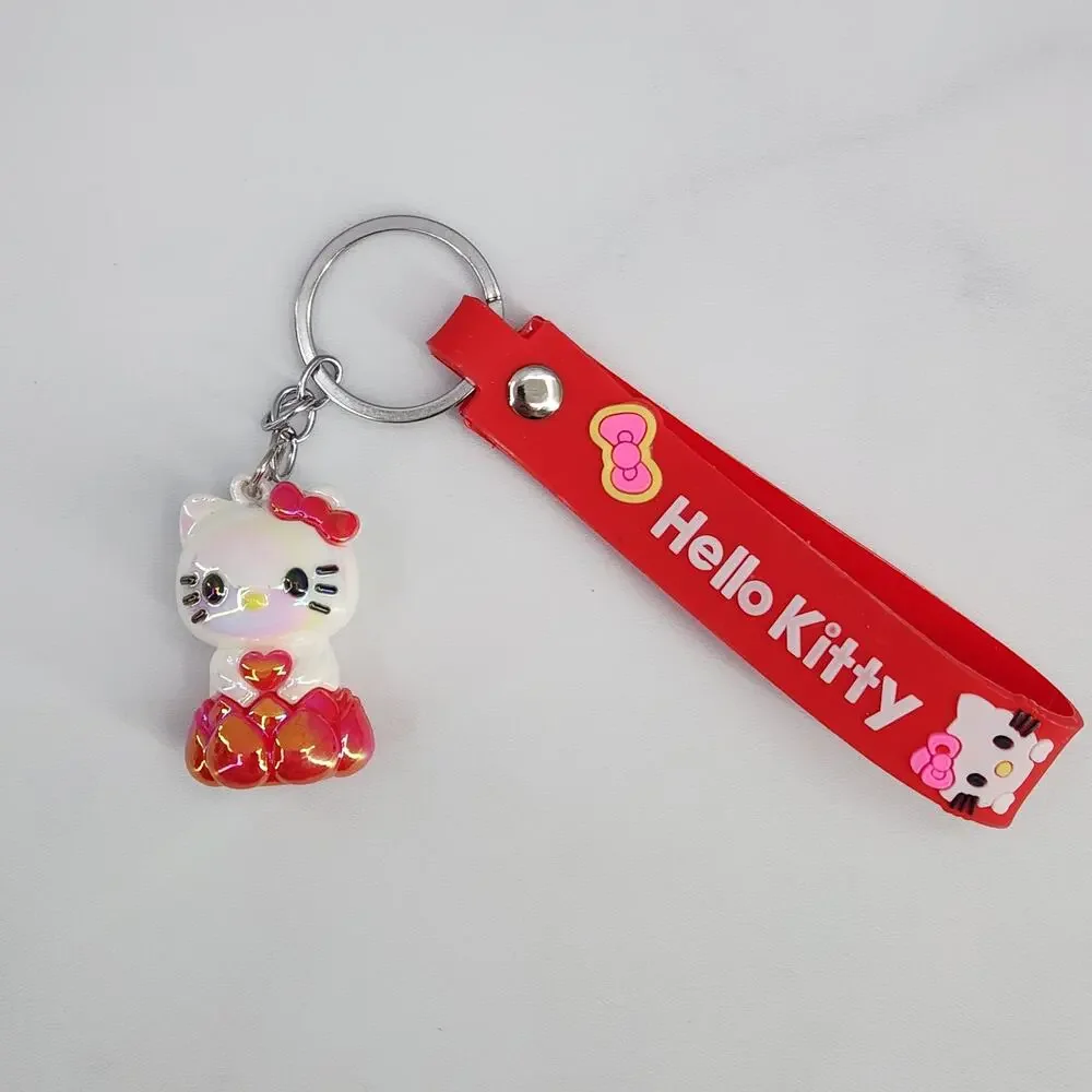 Hello Kitty 3D Figure Keychain & 
